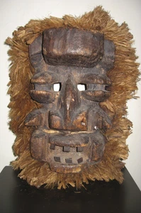 Maske Krieg Wé Geheilte Elfenbeinküste Westafrika - Bild 1 von 6