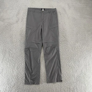 REI Hiking Pants Kids Large Gray Zip Off Convertible Outdoor Cargo Pockets - Picture 1 of 18