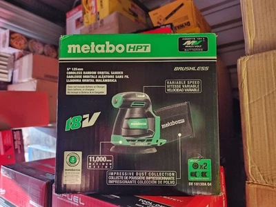 Metabo HPT SV1813DAQ4M MultiVolt 18V Brushless 5" Random Orbital Sander (Tool) - Image 1 of 4