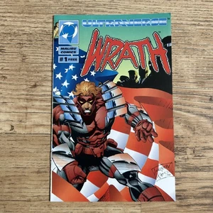 Rune/Wrath #1 Malibu Comics Ultraverse Ashcan Flipbook See Pics Scarce Mini - Imagen 1 de 4