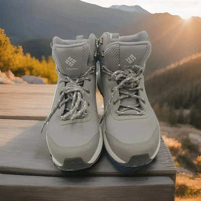 Columbia Zapatos Mujer Trailstorm Peak Medio Senderismo Aire Libre Cómodo Cuero Talla 9 Foto 1 de 4