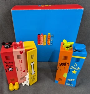 Disney Rare Cast Member Exclusive Fab Five Locker Bookends - Limited to 700 - Picture 1 of 23