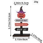 Wooden Ghost Festival Guide Sign  Scene Layout Props