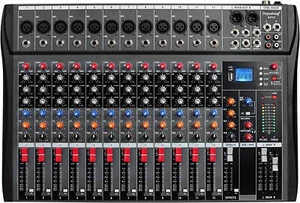 Depensheng DX12 Studio Mixer - 12 Channels with USB for Recording & Performance - Picture 1 of 11