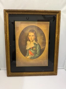 Vigee Le Brun - Louis XVII. Vintage 13.5" 16.5" - Picture 1 of 2