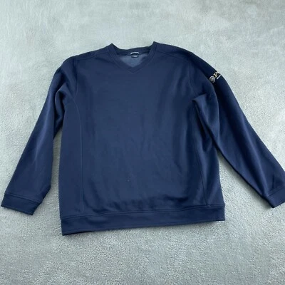 Cutter & Buck Mens Navy V-Neck Pullover Sweatshirt PGA Illinois Section 5823 - Image 1 of 4