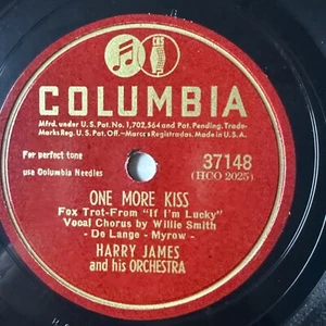 10" 78 RPM-Harry James-If I'm Lucky/One More Kiss/Columbia 37148 - Picture 1 of 4