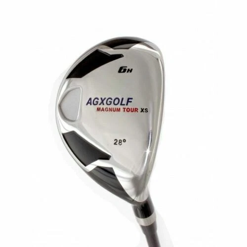 AGXGOLF MENS RIGHT or LEFT  XS #6 HYBRID IRON wGRAPHITE SHAFT: ANY LENGTH & FLEX - Image 1 of 1