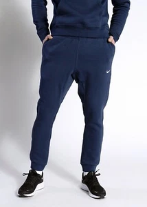 Nike Sportswear Club Fleece Tapered Joggers Navy Blue 826431 410 Size XXL - Picture 1 of 7