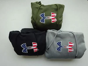 Under Armour Women's Big Flag Logo Hoody NWT  - Picture 1 of 5