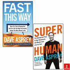 Fast This Way & Super Human By Dave Asprey 2 Books Collection Set Paperback New
