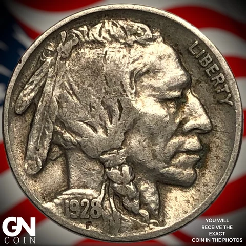 1928 S Buffalo Nickel Q6725 Cover