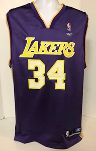 Shaquille O'Neal Shaq Los Angeles Lakers NBA Basketball Trikot #34 Reebok Gr. L - Bild 1 von 8