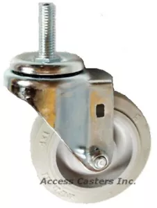 Rueda giratoria de vástago roscado 5PB2IS 5", rueda sin marcas, 265 lb. Capacidad - Imagen 1 de 1