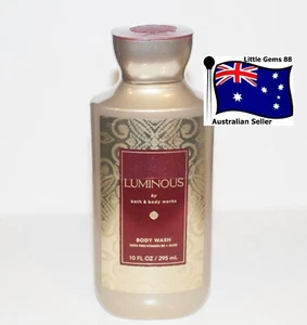 BATH & BODY WORKS * Luminous * SCENTED BODY WASH Pro-vitamin B5 & Aloe - Picture 1 of 1