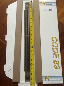 BRIDGE TRACK with GUARDRAILS & RERAILER - 19.6 inch CODE 83 NS Rail HO SCALE NEW - Picture 1 of 8