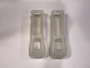 2 x Nintendo Wii Silicone Remote Grip Skin Cover Cases - Picture 1 of 5