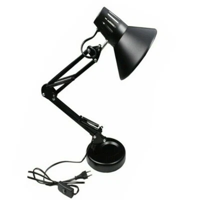 Lámpara Esteticista Ajustable Orientable E27 Base Escritorio Mesa Negra TD-101 - Imagen 1 de 2
