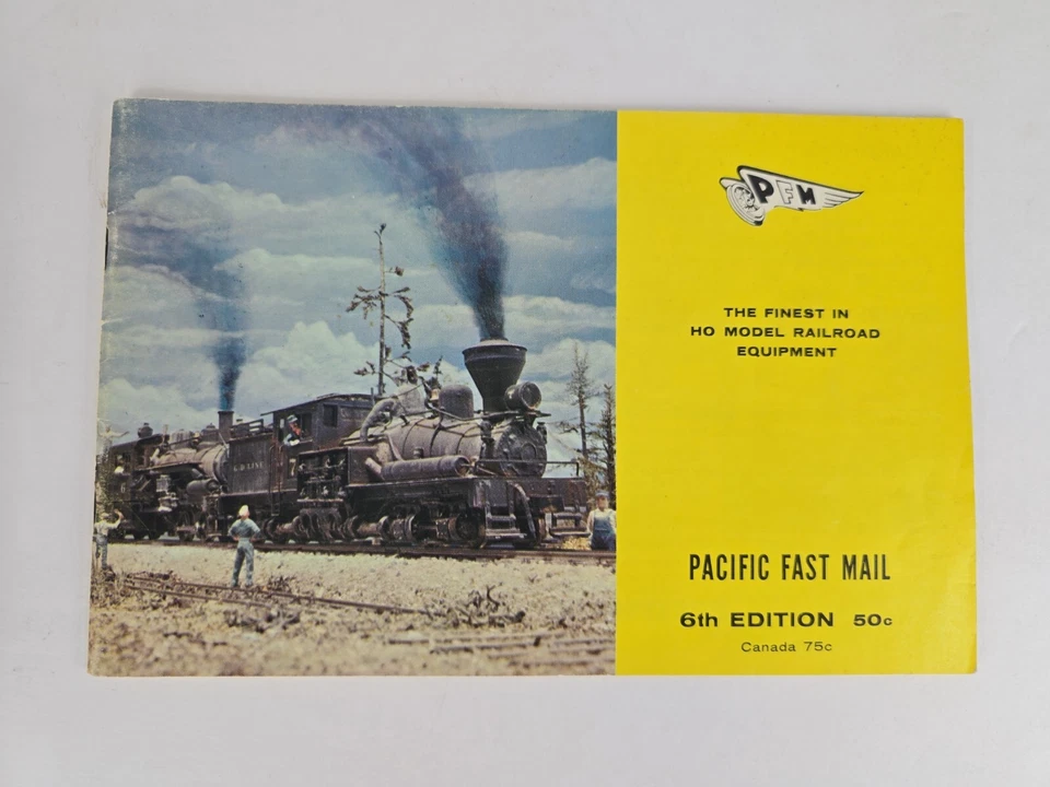 Pacific Fast Mail 6th Edition HO Model Railroad Equipment Catalog (AF) - Image 1 of 4