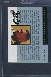 1992 Pro Line Portraits Certified Auto #67 Criag Heyward Saints *F8455 - Picture 1 of 2
