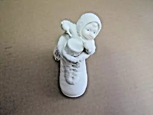 Dept 56 SNOWBABY 5-6-A DRUM WITH STICKS BOOTIE BABY - Picture 1 of 8