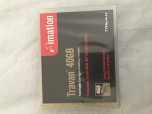 BRAND NEW IMATION TRAVAN 40GB PREFORMATTED CARTRIDGE - Photo 1/6