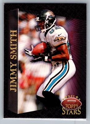 1997 TOPPS STARS CARD # 77 Jimmy Smith - Jacksonville Jaguars - Image 1 of 2