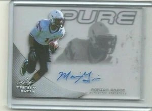 2014 Leaf Trinity Pure Autographs Charcoal #PMG1 Marion Grice (ref 59641) - Picture 1 of 1
