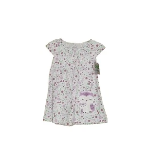 Carter's Child of Mine White & Purple with Owl 2 Pc Dress - New - 3-6 mths - Picture 1 of 2