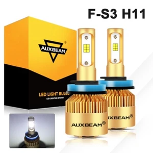 AUXBEAM H11 H8 H9 72W CSP Kit conversione lampadine faro guida LED 6500K - Foto 1 di 11
