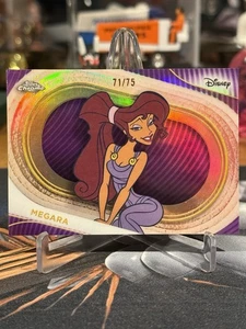 2025 Disney Topps Chrome Megara #45 Hercules Purple Refractor /75 - Picture 1 of 2
