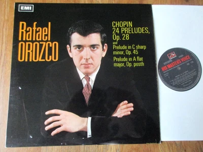 Chopin - 24 Preludes etc / Rafael Orozco / EMI/HMV HQS 1125 / Ed1 UK1968 NM/NM- - Image 1 of 3