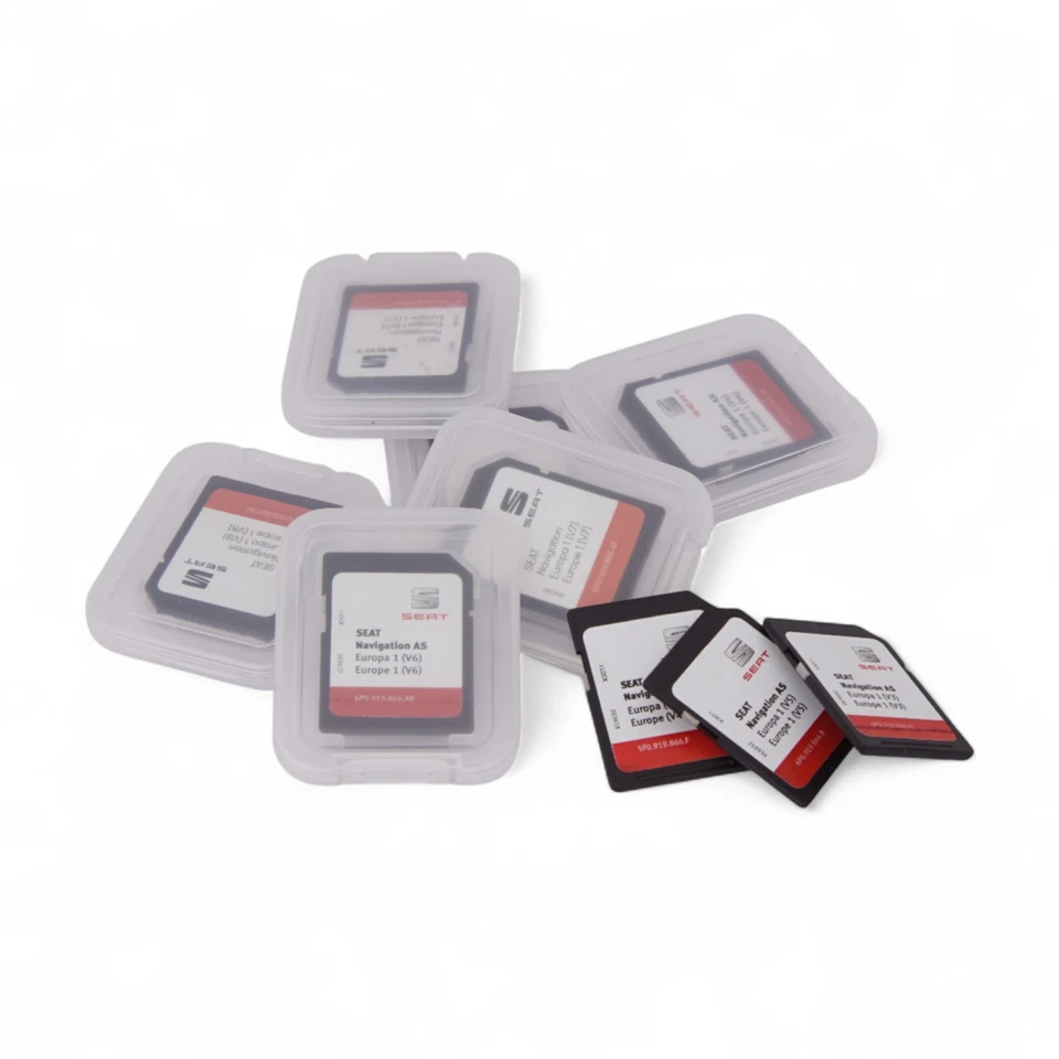 SD Karte Europa 1 V8 MIB2 Navi 6P0919866AK 🚗 Seat Leon 5F Ateca Altea - Bild 1 von 4