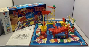 Mouse Trap Board Game Vintage 1986 MB Games Long Box Mousetrap 100% Complete - Picture 1 of 23