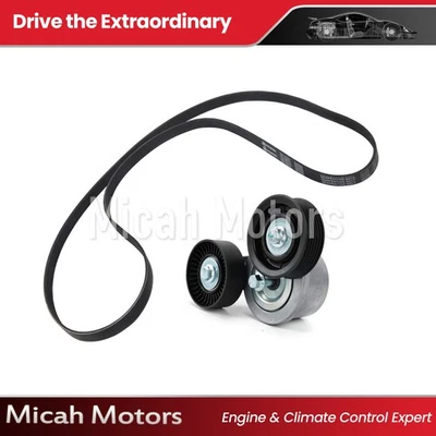 Serpentine Belt Drive Component Kit Fit 2004-2006 Jeep Commander Grand Cherokee - Изображение 1 из 4