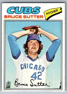 1977 Topps - Bruce Sutter #144 (RC) - HOF EX *TEXCARDS* - Picture 1 of 2
