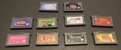 Nintendo GameBoy Advance Game Lot - 10 Games Total - ALL TESTED AND WORKING - Image 1 of 4