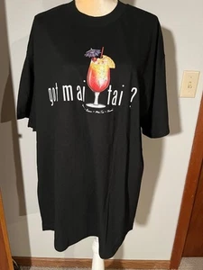 NEU Damen Hawaiin Mai Tai T-Shirt Top Größe XL (16-18) Neu mit Etikett - Bild 1 von 6