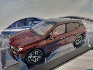NEW MINICHAMPS BMW MINIATURE iX M60 RED DIECAST MODEL 1:18 80435A8F297 - Picture 1 of 18