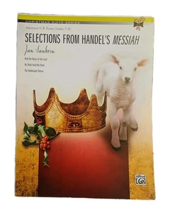 Advanced Christmas Selections From Handel's Messiah Piano Solos Sheet Music Book - Picture 1 of 5