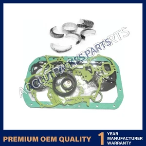 Main/Con Rod Bearing+Full Gasket Kit for Yanmar 3TNV82 3TNV82A Engine - Bild 1 von 1