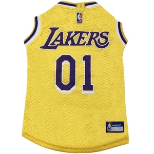 NBA Los Angeles Lakers Hundetrikot - Tank Top Basketball Haustierbekleidung - Medium - Bild 1 von 7