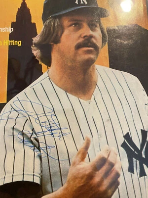 CATFISH HUNTER NY YANKEES Signed/Autographed 8x10 Magazine Page Beckett Cert - Image 1 of 3
