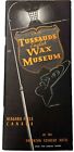 Louis Tussaud's English Wax Museum Brochure Guide 1964 Niagara Falls Canada