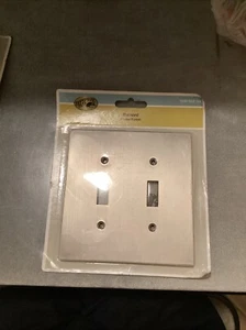 Hampton Bay Barnard 2 Knebel Wandplatte - Nickelguss gebürstet - Bild 1 von 2