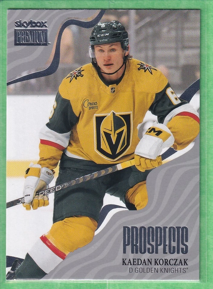 2022-23 Skybox Metal Universe Premium Prospects #PP-43 Kaedan Korczak Rookie - Image 1 of 2