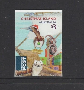 Isla de Navidad 2023 - Navidad Vida Silvestre P&S $3 Estampillada sin montar o nunca montada - Imagen 1 de 1