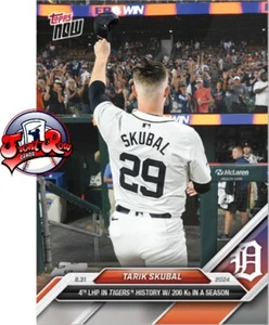 Tarik Skubal 2024 Topps Now 623 raggiunge 200 K - Foto 1 di 2