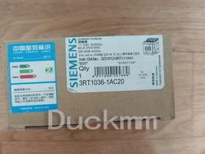 1 pieza Nuevo Contactor Siemens 3RT1036-1AC20 3RT10361AC20 Envío Rápido - Imagen 1 de 2