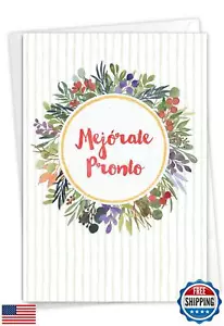 NobleWorks - Funny Spanish Get Well Greeting Card - Hilarious Feel Better Not - Picture 1 of 5